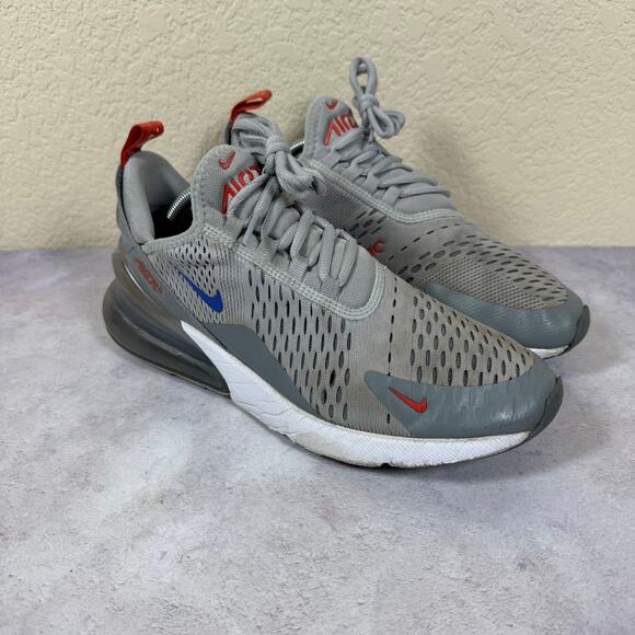 Nike Air Max 270 Shoes Mens Size 7.5 Gray Blue Red Running Sneakers CD7338-001 main image 7
